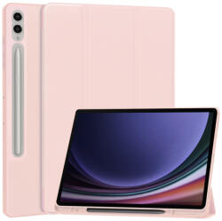 Techsuit Husa Samsung Galaxy Tab S9 Plus Techsuit Flex Trifold Pen, roz
