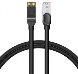 Baseus PATCH CORD UTP Baseus Cat6, fire din cupru, round, viteza maxima 1 Gbps, PVC, 5m, negru PCWL-AI01 (timbru verde 0.18 lei) - 6953156233188