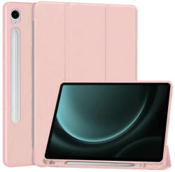 Techsuit Husa Samsung Galaxy Tab S9 FE Techsuit Flex Trifold Pen, roz