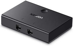 UGREEN - Sharing Switcher (30345) - USB-B 2.0 to 2x Computers, up to 480Mbps - Black
