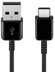  Cablu de date si incarcare pentru Samsung S8 / S8+ / S9 / S9+ / S10 / S10+ / S10 Lite, USB Type C 1.2m, Negru