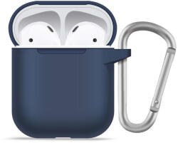 Blueo Husa AirPods 1 Blueo Liquid Silicone, albastru