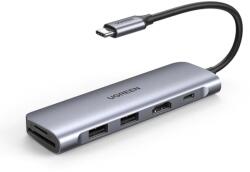 UGREEN Docking station 2 buc. USB, tip C PD100W, HDMI, SD / TF Ugreen, 70411