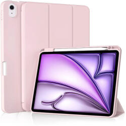 Techsuit Husa iPad Air 11 (2024) Techsuit Flex Trifold Pen, roz