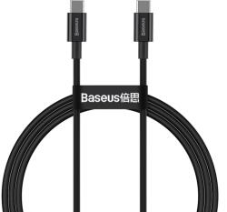 Baseus Cablu de date Type-C Baseus Fast Charge 100W, 1m, negru, CATYS-B01