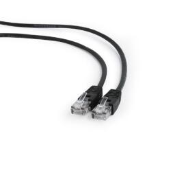 Gembird PATCH CORD UTP GEMBIRD Cat5e, cupru-aluminiu, 0.25 m, negru, AWG26, PP12-0.25M / BK (timbru verde 0.08 lei)