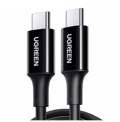 UGREEN CABLU alimentare si date Ugreen, US300, Fast Charging Data Cable pt. smartphone, USB Type-C la USB Type-C, 100W, 1.5m, negru 20528 (timbru verde 0.08 lei) - 6957303825288