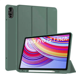 Techsuit Husa Xiaomi Redmi Pad Pro Techsuit Flex Trifold Pen, verde inchis