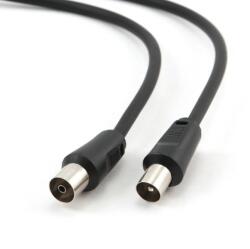 Gembird PATCH CORD COAXIAL GEMBIRD, RG59, 1.8m, male to female, negru