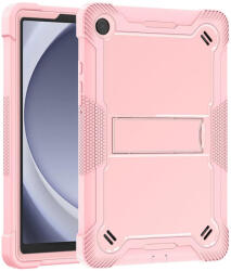 Techsuit [Pachet 360°] Husa + folie sticla Samsung Galaxy Tab A9 Techsuit Rugged TabShell, roz