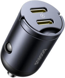 Baseus Mini incarcator auto Type-C 12V, 30W Baseus, C00035001121-03