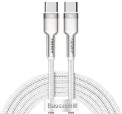 Baseus Cablu date Type-C Baseus, 100W, 480Mbps, 2m, alb, CATJK-D02