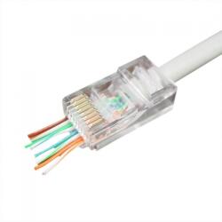 LogiLink MUFA RJ-45 LOGILINK pt. cablu UTP, Cat5e, RJ-45 (T), neecranat, plastic, 100 buc, MP0002
