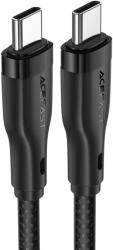 ACEFAST Cablu de date tip C, 60W, 3A Acefast, C8-03, negru, 1.2m
