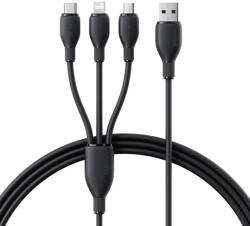 Baseus Cablu USB Fast Charge 3in1 Baseus, 3.5A, 0.8m, P10376303121-01