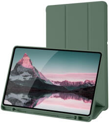 Techsuit Husa Samsung Galaxy Tab S6 Lite 10.4 P610P615 Techsuit Flex Trifold Pen, verde inchis
