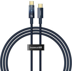 Baseus Cablu incarcare Type-C 100W Baseus Explorer, 1m, albastru, P10319704321-00