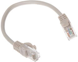 Spacer PATCH CORD UTP SPACER Cat6, cupru-aluminiu, 0.25 m, alb, AWG26, SPPC-UTP-CAT6-0.25M (timbru verde 0.08 lei)