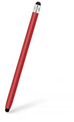 Techsuit Stylus pen Techsuit, 2in1 universal, Android, iOS, aluminiu, rosu, JC01