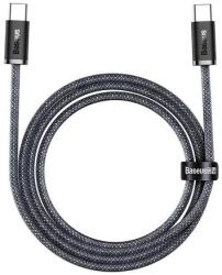 Baseus CABLU alimentare si date Baseus Dynamic Series, Fast Charging Data Cable pt. smartphone, USB Type-C la USB Type-C 100W, 1m, braided, gri CALD000216 (timbru verde 0.18 lei) - 6932172605858