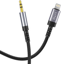 Lito Adaptor audio Lightning la Jack 3.5mm Lito LA01L, negru