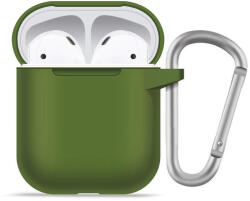 Blueo Husa AirPods 1 Blueo Liquid Silicone, verde