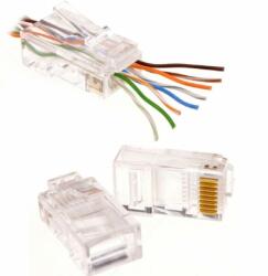 Spacer Mufa RJ45 UTP SPACER, Cat5e PassThrough, 100buc / punga, (include timbru verde 0.03lei), SPCN-RJ45PASS-UTP-CAT5