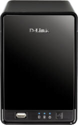 D-Link NVR D-LINK, 16 canale, Tower, capacitate max 10 TB de fiecare HDD, porturi Retea RJ45 | USB 2.0, DNR-322L (timbru verde 2 lei)