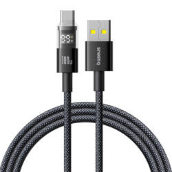 Baseus Cablu date USB-C Fast Charging, negru Baseus, P10382701111-00