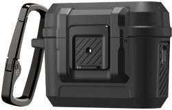 Spigen Husa Apple AirPods Pro 3 Spigen Lock Fit, negru mat