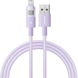 Baseus Cablu incarcare iPhone 2.4A Baseus, mov, P10382700511-01