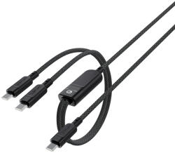 ACEFAST Cablu incarcare Type-C 2in1, 100W, 5A Acefast, C5-11, 1.2m