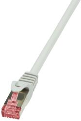 LogiLink PATCH CORD S / FTP LOGILINK Cat6, LSZH, cupru, 10 m, gri, AWG27, dublu ecranat CQ2092S (timbru verde 0.18 lei)