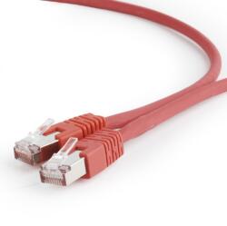 Gembird PATCH CORD S / FTP GEMBIRD Cat6a, LSZH, cupru, 0.5 m, rosu, AWG27, dublu ecranat PP6A-LSZHCU-R-0.5M (timbru verde 0.08 lei)