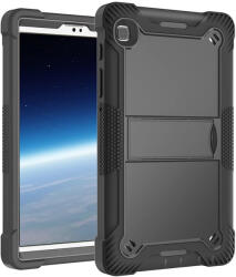 Techsuit [Pachet 360°] Husa + folie sticla Samsung Galaxy Tab A7 10.4 2020 T500T505 Techsuit Rugged TabShell, negru