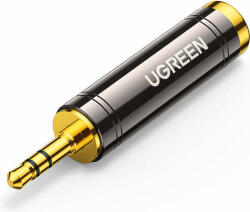 UGREEN ADAPTOR audio Ugreen, AV168 jack 3.5 mm (T) la 6.35 mm(M), negru 60711 - 6957303867110