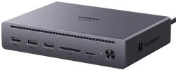 UGREEN Docking station Type-C, RJ45, DP, SD / TF Ugreen 75795F, 8K, 120Gbps, gri
