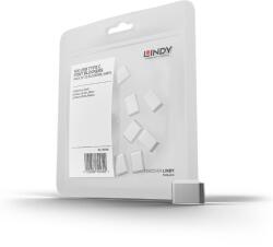 Lindy 10xUSB C Port Blocker(w / o key) alb LY-40439