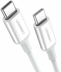 UGREEN Cablu incarcare Type-C 60W, 3A, 1m Ugreen, alb, 60518