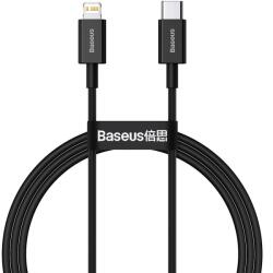 Baseus Cablu de date USB-C la Lightning Baseus, 20W, 1m, negru, CATLYS-A01