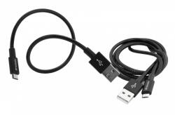 Verbatim Cablu Micro Usb B Verbatim, Sync, 100cm, Negru, Cablu Micro Usb B, Sync, 30cm, Negru 48875 (timbru Verde 0.08 Lei)