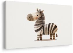 Dovido Kép aranyos rajzolt zebra - 120x80
