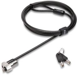 Kensington CABLU securitate KENSINGTON pt. notebook slot Nano, cheie standard, conectare directa, 1.8m, cablu otel carbon, 5mm, permite pivotare si rotire cablu, NanoSaver K64444WW (timbru verde 0.8 lei)