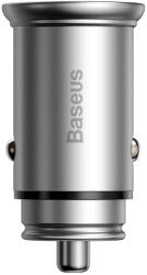 Baseus Incarcator auto bricheta Type-C, USB, Baseus, CCALL-BS0S, argintiu