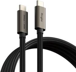 Ringke Cablu de date Fast Charging Type-C 240W, 1m Ringke, negru