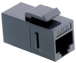 Spacer Cupla SPACER RJ45, Modulara, pentru patch panel, 1 BUC, negru, (include timbru verde 0.03lei), SPCP-1B-RJ45-M