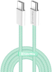 ColorWay Cablu de incarcare MacBook Pro 60W Fast Charge ColorWay, 1m, verde