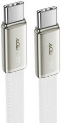 ACEFAST Cablu de incarcare Type-C 60W slim Acefast C24-03, 1.2m, alb