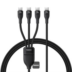 Baseus Cablu de date tip C 3in1 Baseus 100W, 1.5m, negru, P10377503111-00