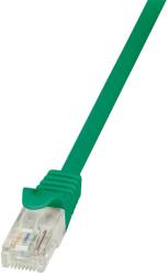 LogiLink PATCH CORD UTP LOGILINK Cat5e, cupru-aluminiu, 1 m, verde, AWG26, CP1035U (timbru verde 0.08 lei)